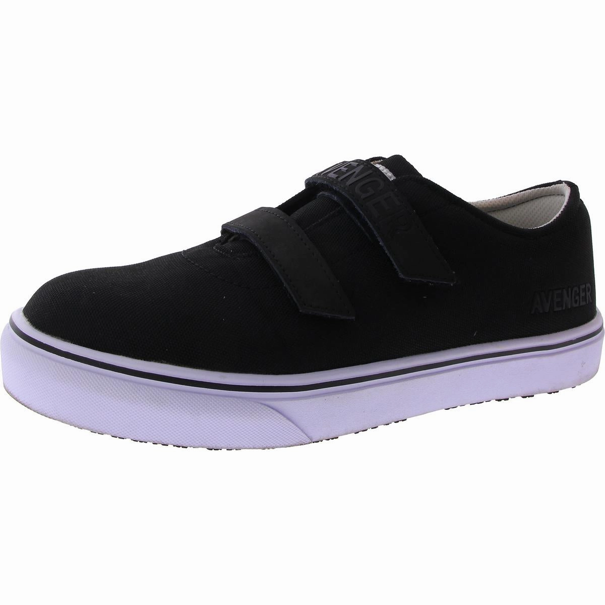Alley E-On Mens Canvas Ankle Work & Safety Shoes Cheap Mens Athletic Sneakers