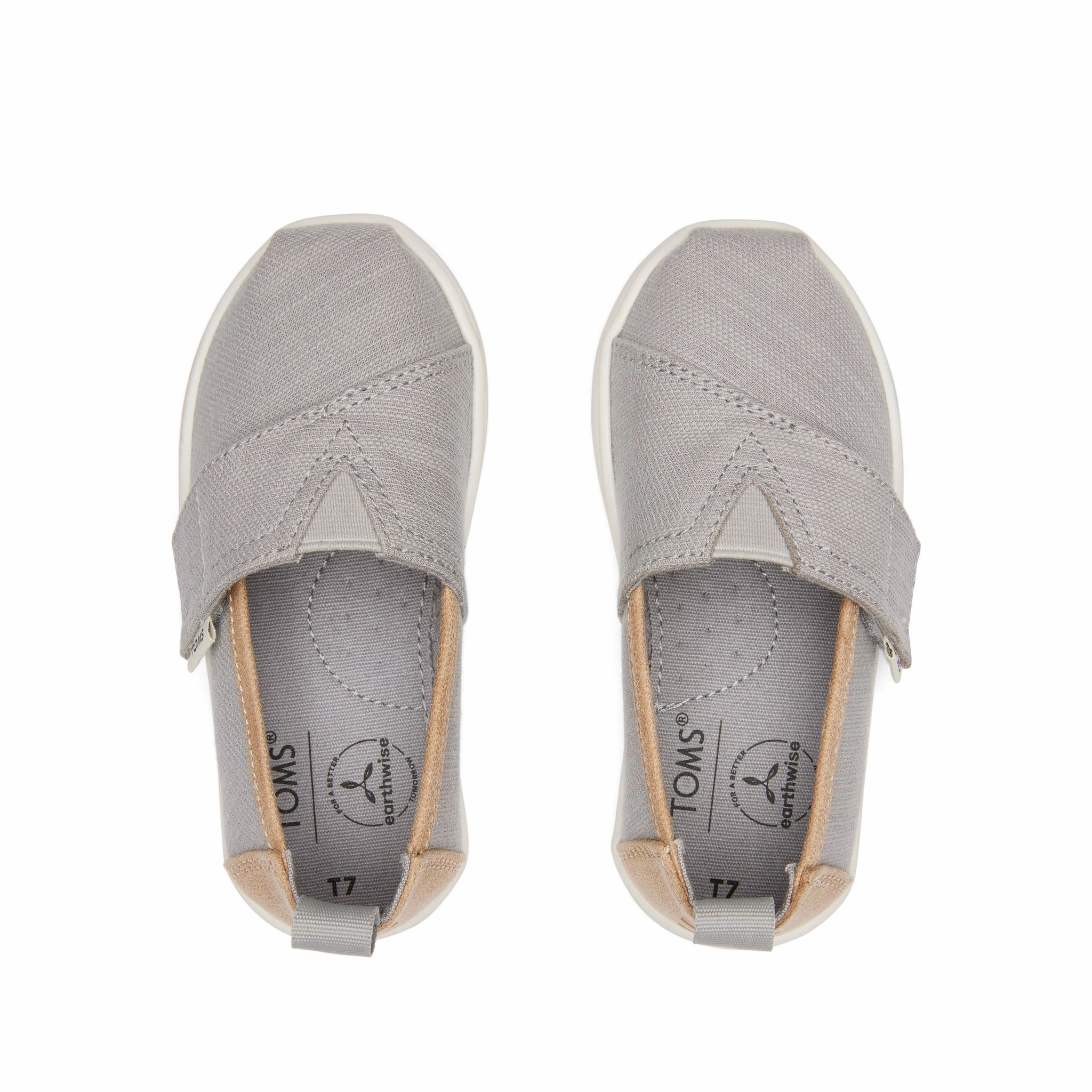 Alpargata Grey Woven Toddler Shoe