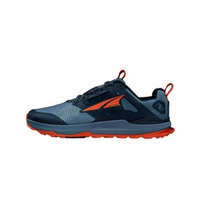 Altra Lone Peak 8 Blue / Orange  AL0A85NC480 Men's Mens Athletic Shoes clearance sale