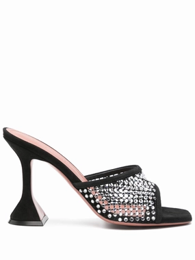 Amina Muaddi Women's Sandals Cheap Womens Slide Sandals