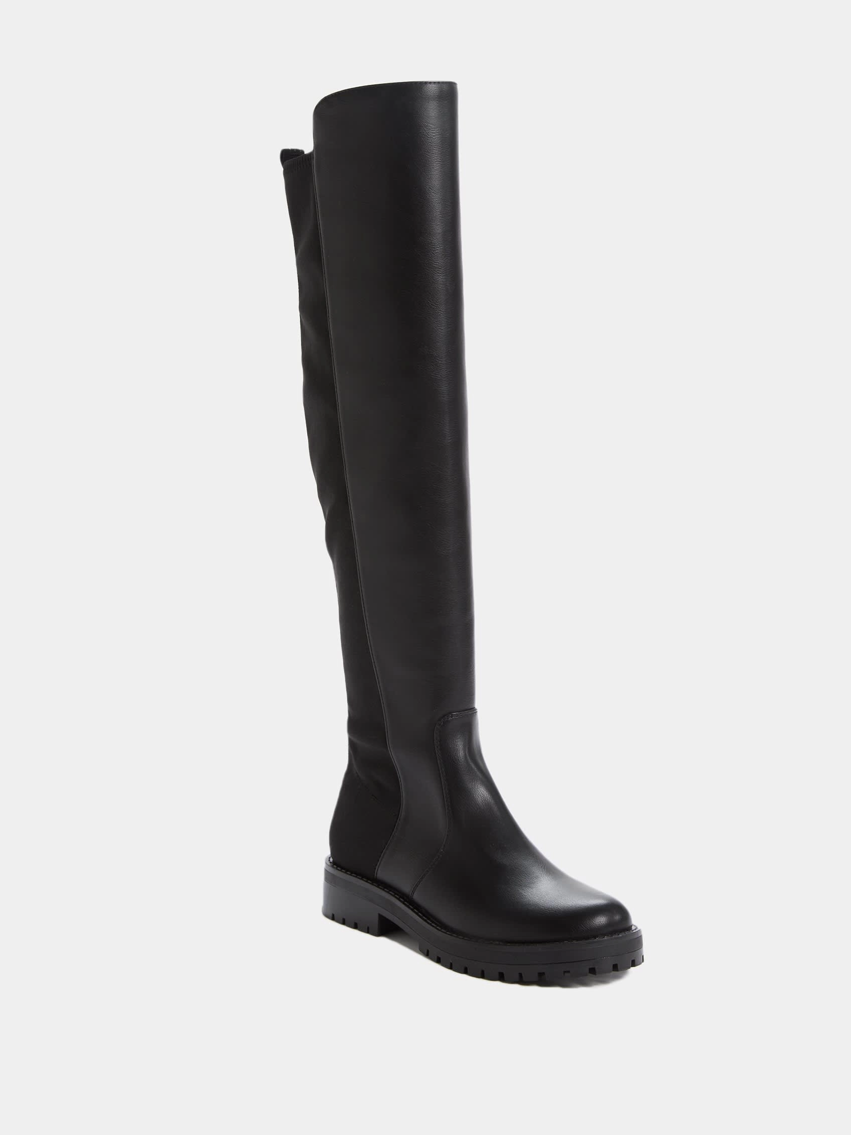 Analin Knit Panel Riding Boots Womens Boots sale online