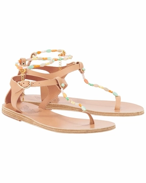 Ancient Greek Sandals Chrysso Leather Sandal Online store for Womens Sandals