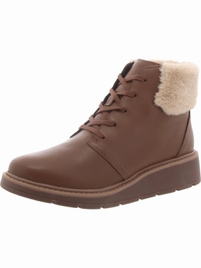 Andie Go Womens Leather Lace Up Ankle Boots Hot sale Womens Boots