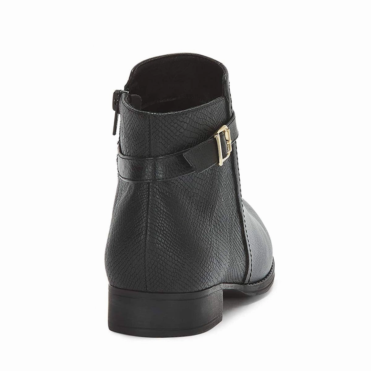 Andrea Low Heel Booties