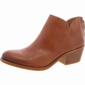 ANGELICA Womens Leather Block Heel Shooties Womens Fashion Boots outlet store