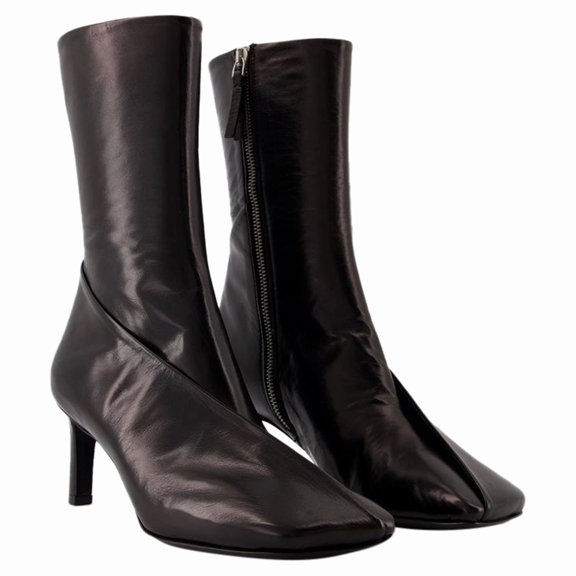 Ankle Boots - Jil Sander - Leather - Black
