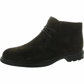 Annapolis Mens Lace-Up Faux Suede Chukka Boots Sale on Mens Chukka Footwear