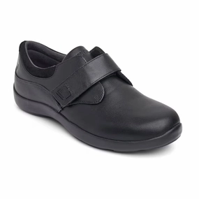 Anodyne No. 63 Women's US 6 Black Leather Comfort Stretch Casual Shoes KHD361 Womens Sports Shoes clearance