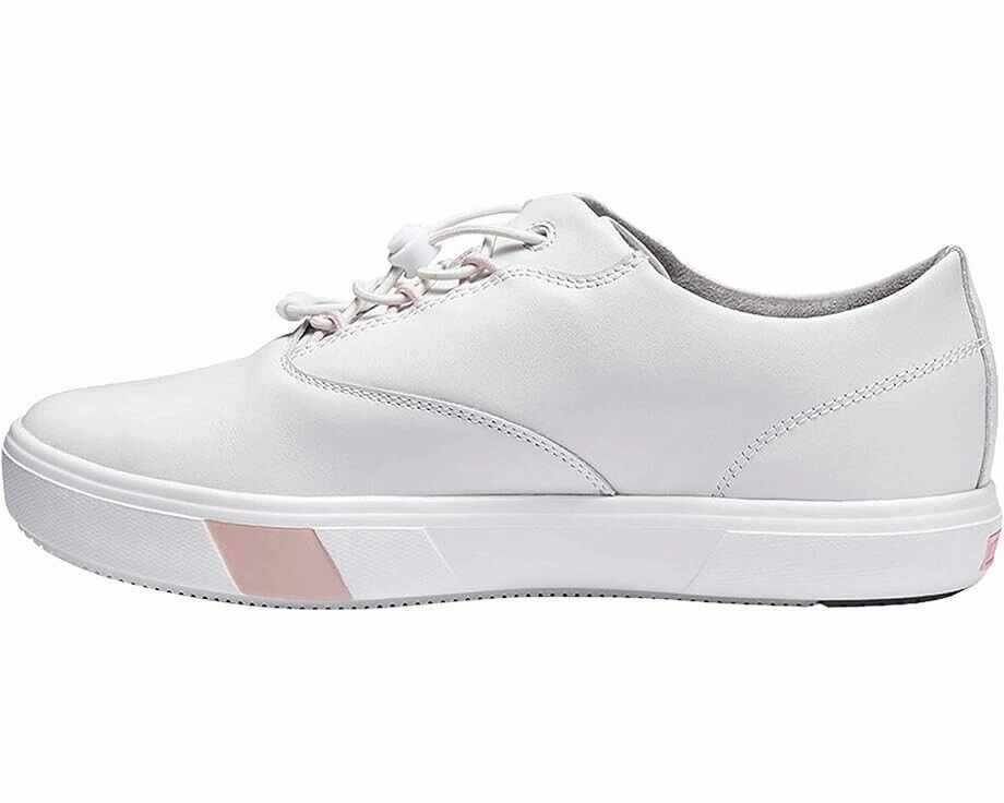 Anodyne No. 93 Sneakers Women's US 7.5 White Bungee Laces Casual Shoes ZPO1608 (White,7.5)
