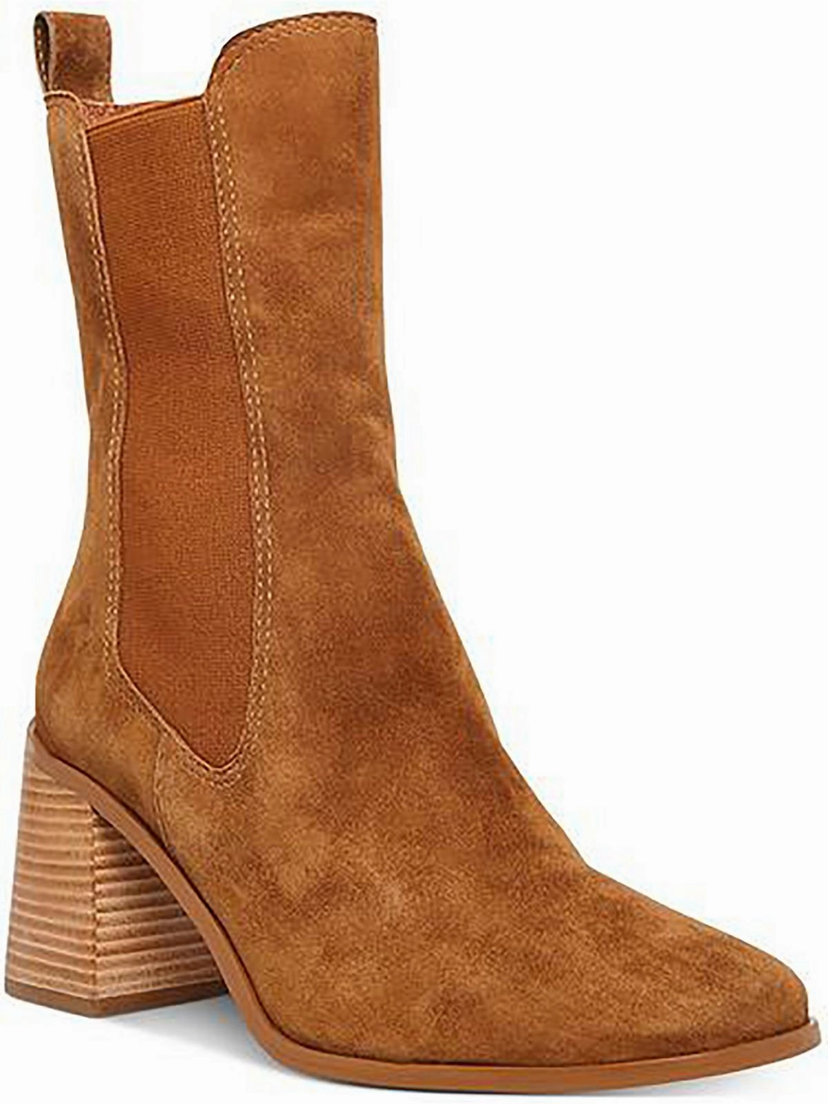 Argent Womens Suede Pull On Chelsea Boots