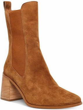 Argent Womens Suede Pull On Chelsea Boots Womens Boots sale online