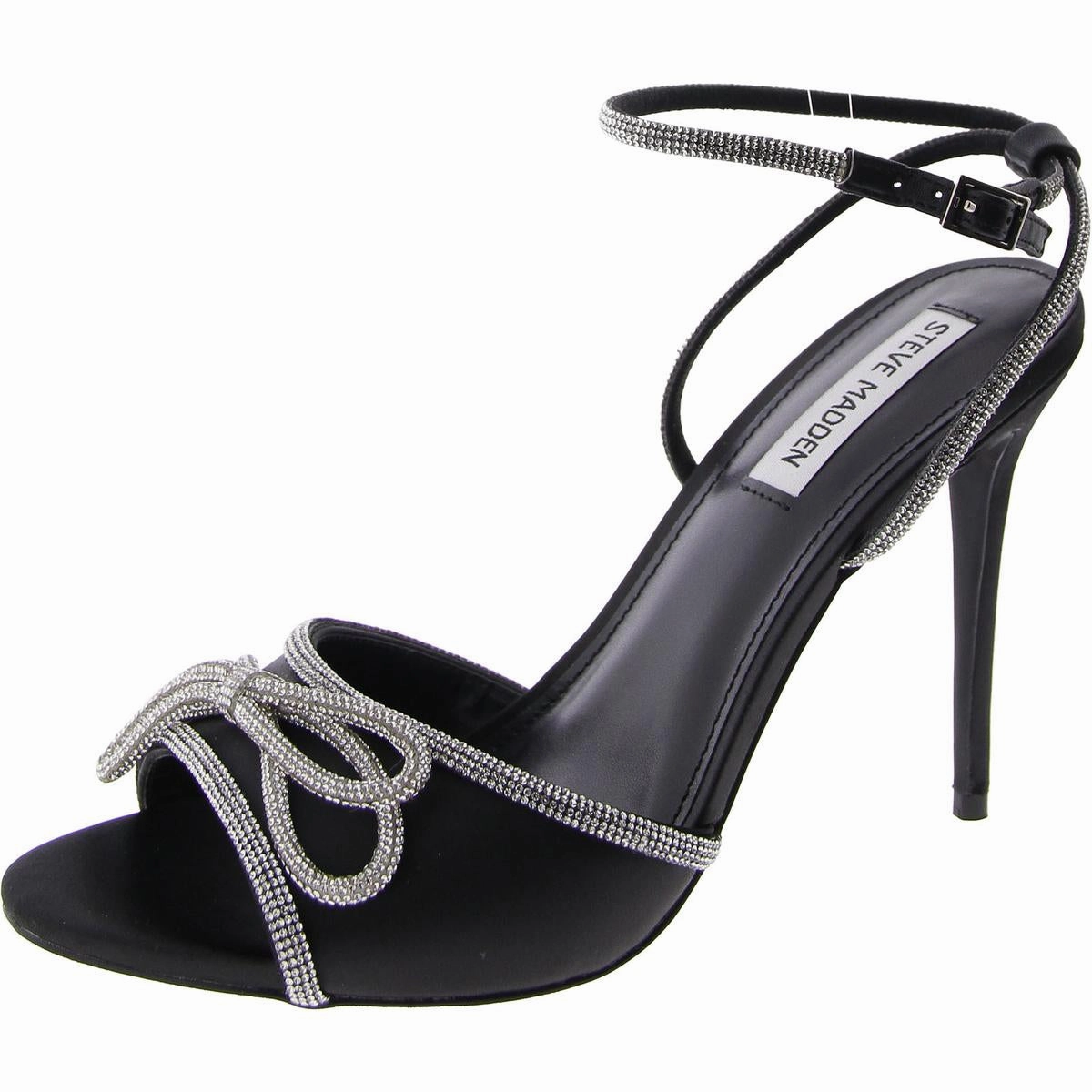 Arla Womens Embellished Ankle Strap Heels Cheap Womens Sandals clearance
