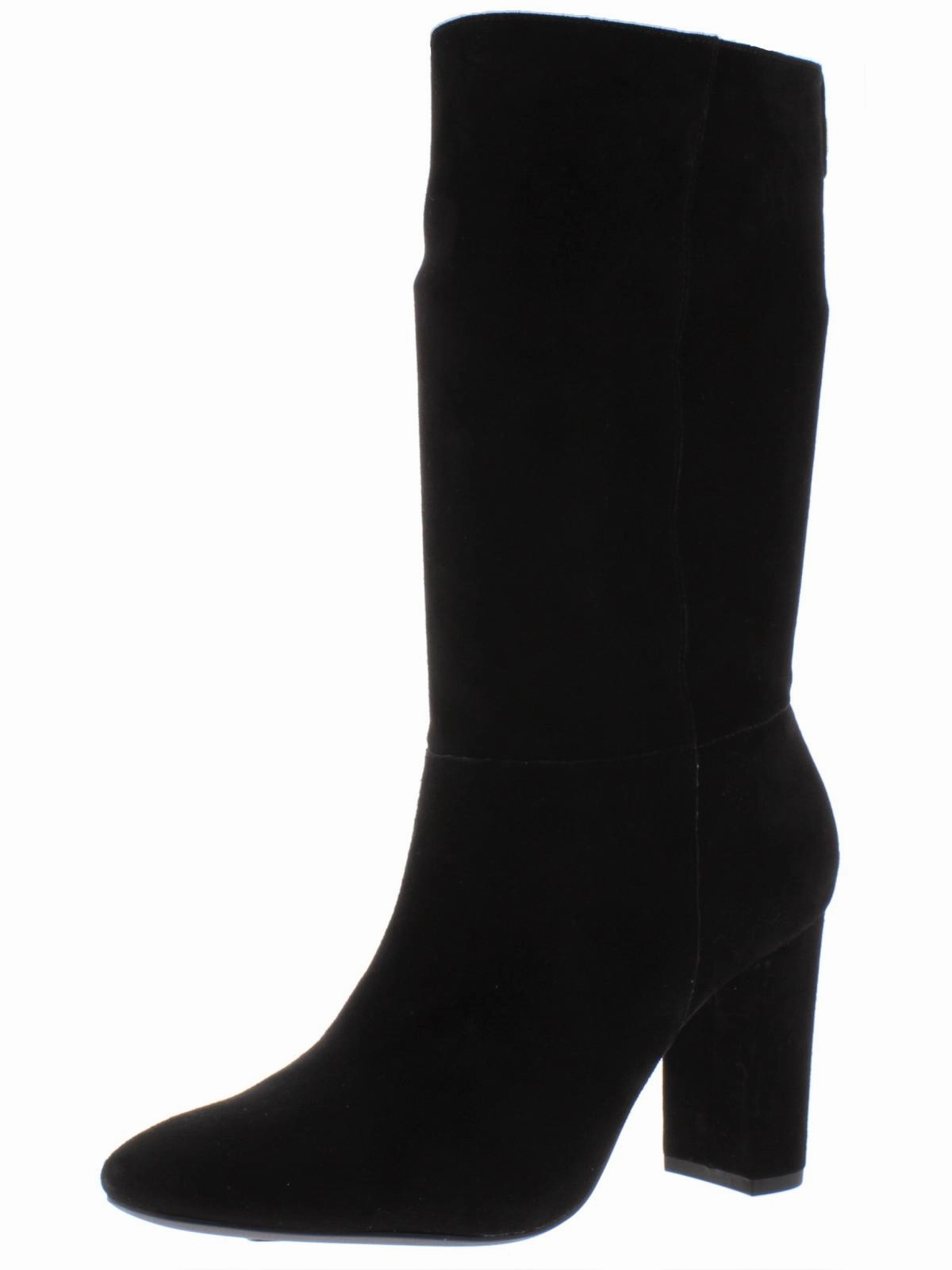 Artizan Womens Suede High Heel Mid-Calf Boots
