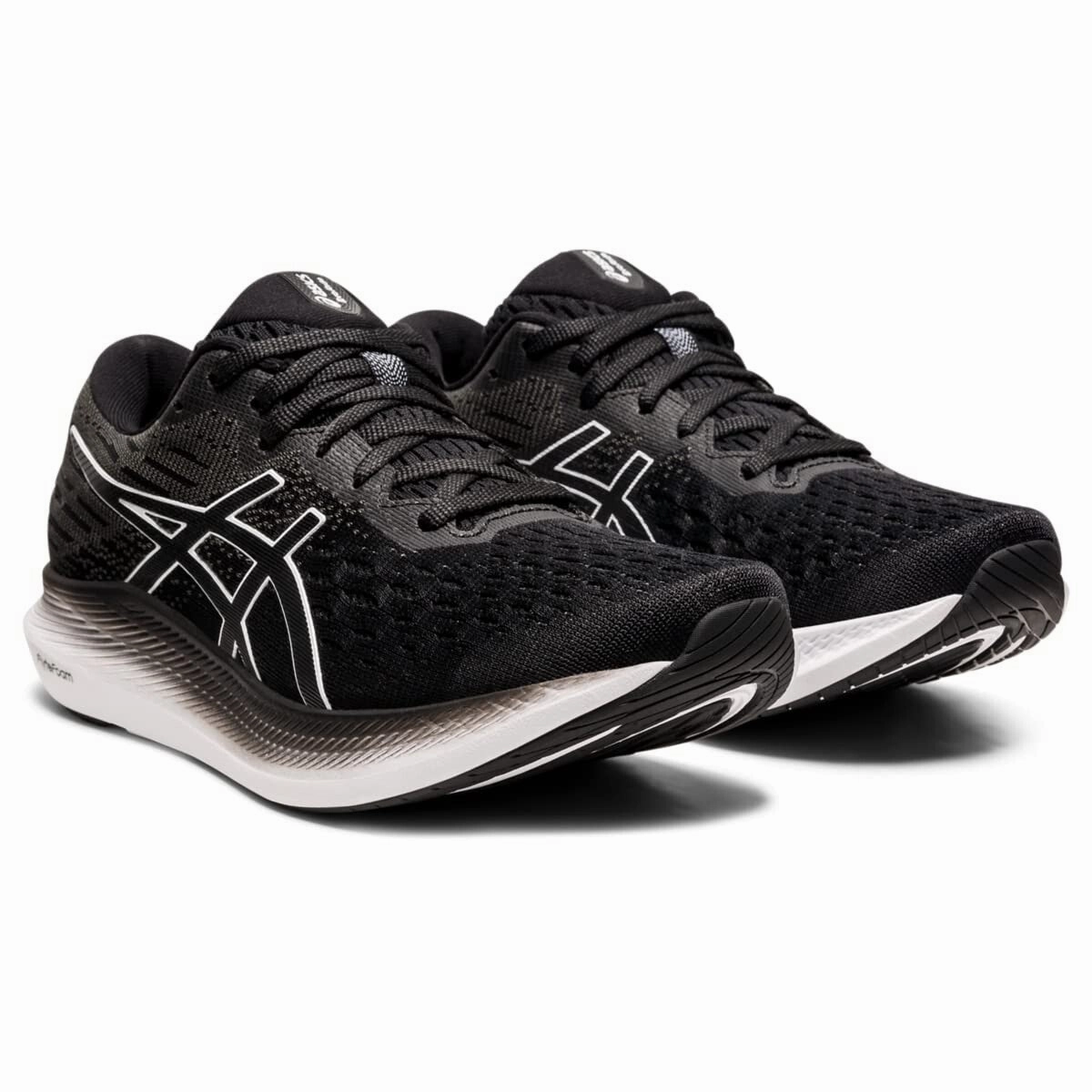 Asics Evoride 2 1012A891.001 Sneakers Womens 9 Black White Running Shoes EEE4386 Womens Sports Shoes clearance