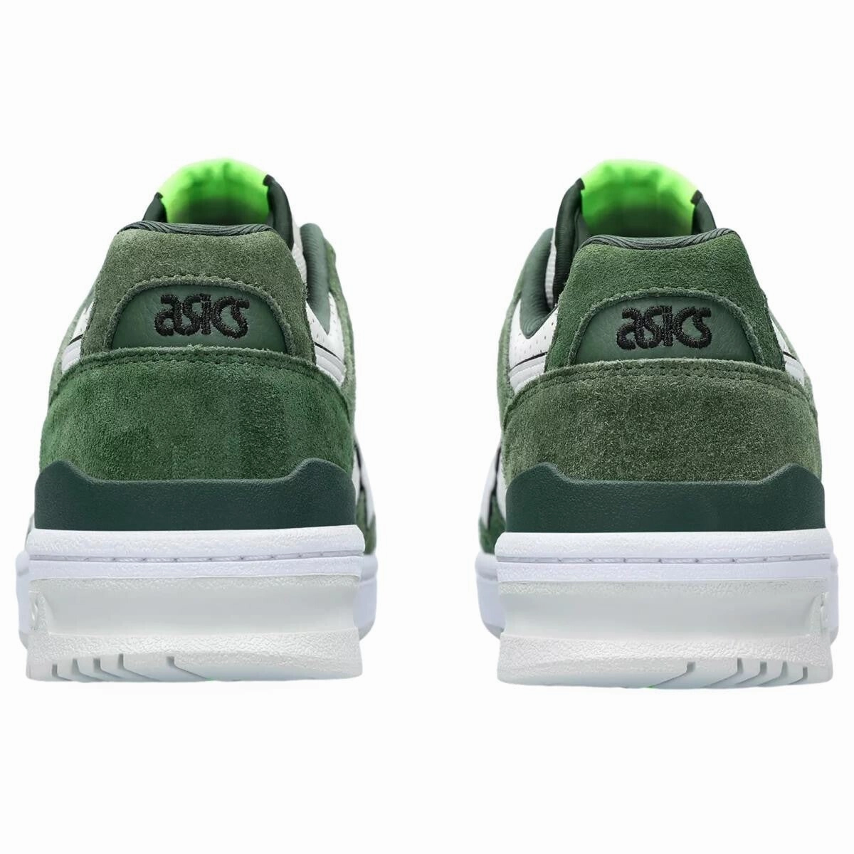 Asics EX89 1201A963-101 Sneakers Men's US 8 White Green Sportstyle Shoes TF6769