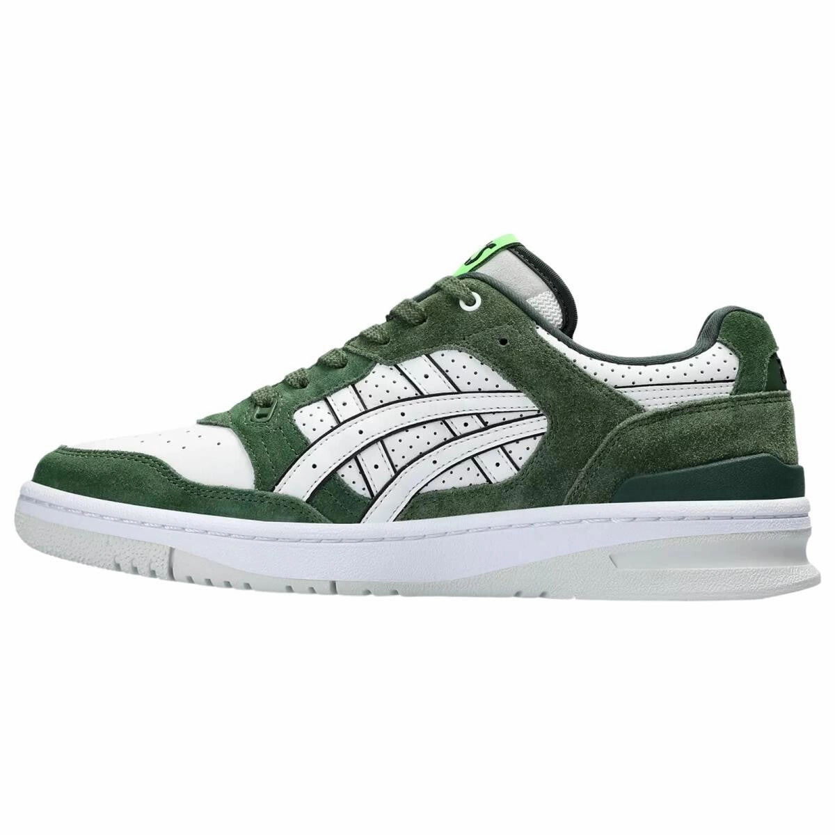 Asics EX89 1201A963-101 Sneakers Men's US 8 White Green Sportstyle Shoes TF6769