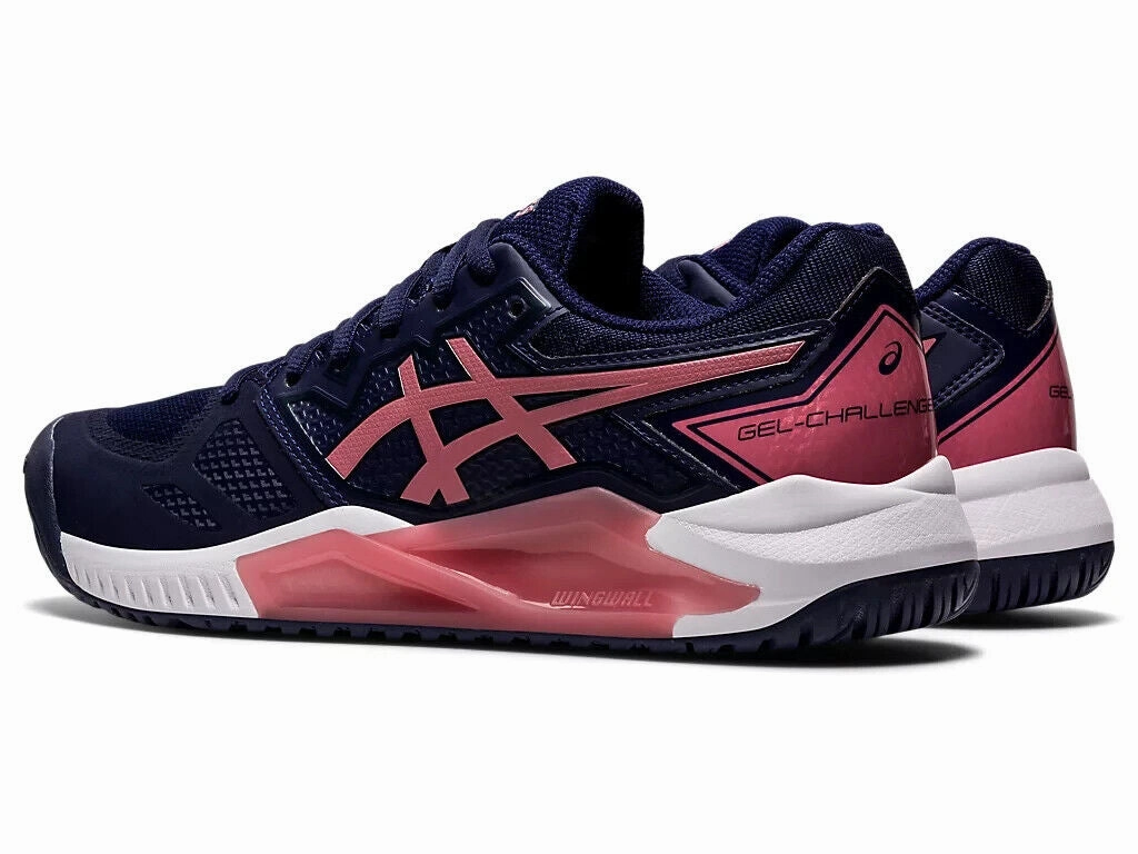 Asics GEL-Challenger 13 1042A164.401 Women's 9.5 Navy Rose Tennis Shoes RHS2374
