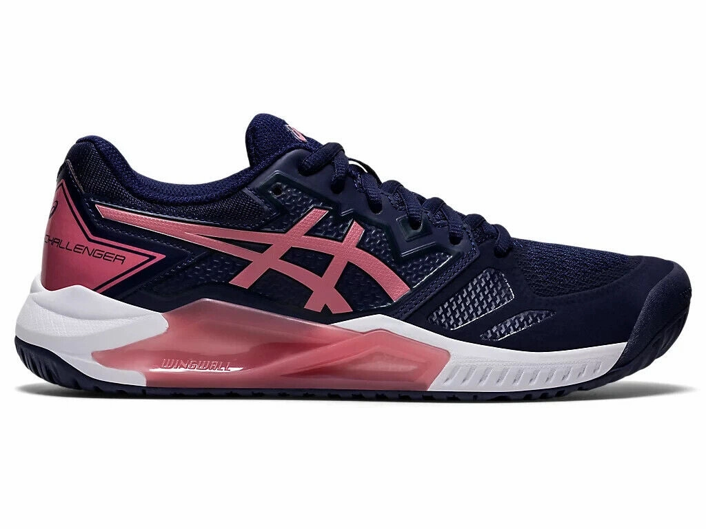 Asics GEL-Challenger 13 1042A164.401 Women's 9.5 Navy Rose Tennis Shoes RHS4189