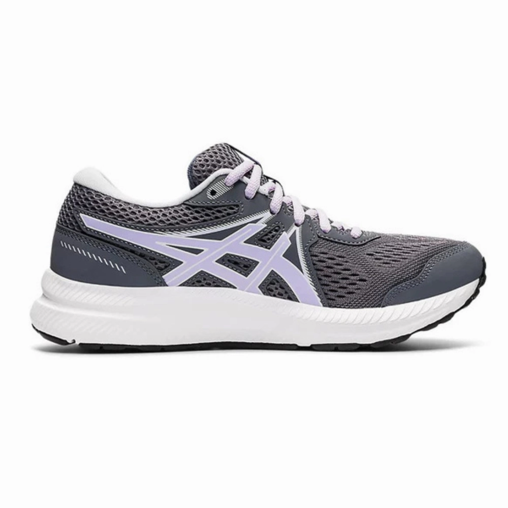 Asics Gel-Contend 7 1012A911-027 Women's US 5.5 Gray Trail Running Shoes EEE2371