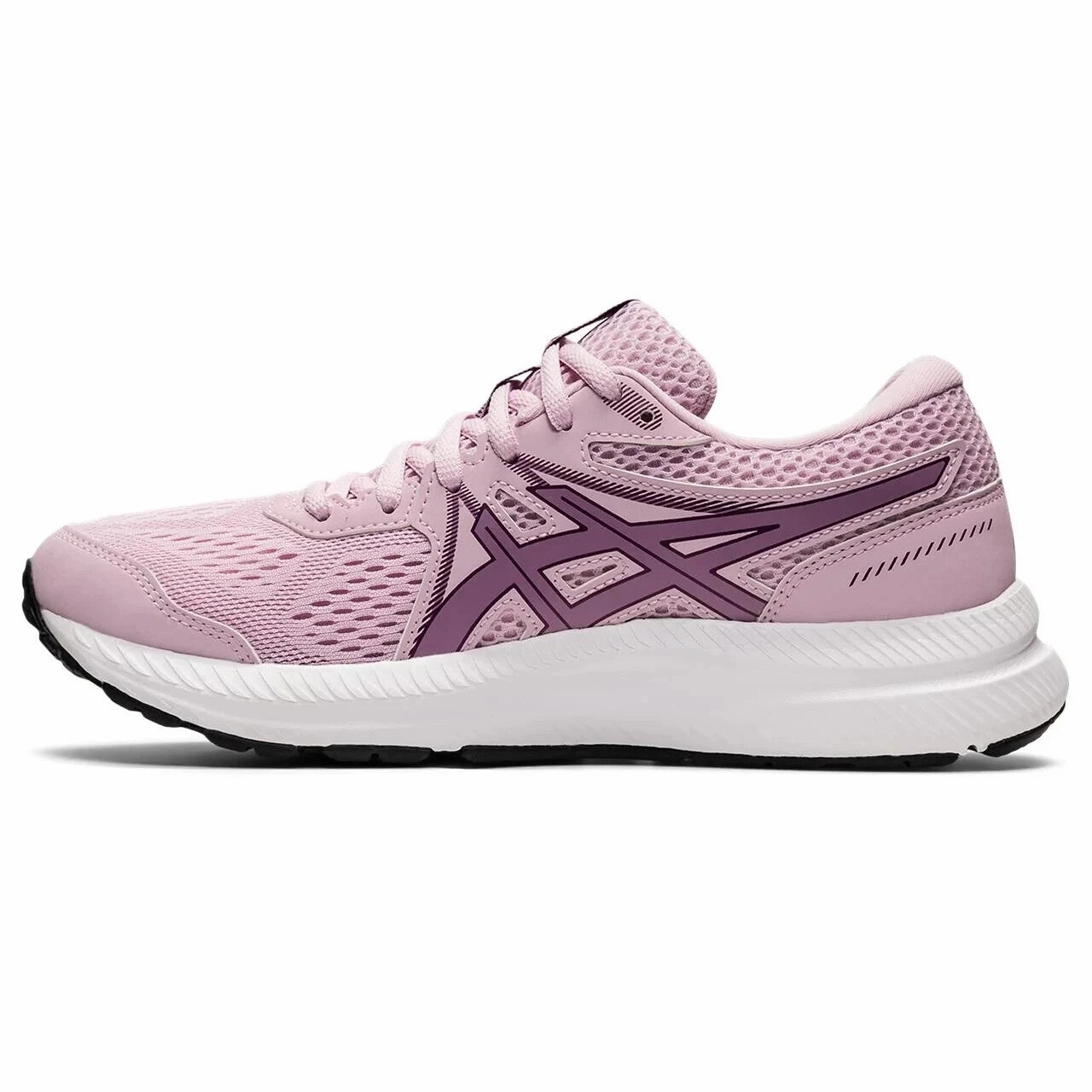 Asics Gel-Contend 7 1012A911-704 Womens US 5.5 Barely Rose Running Shoes EEE4070