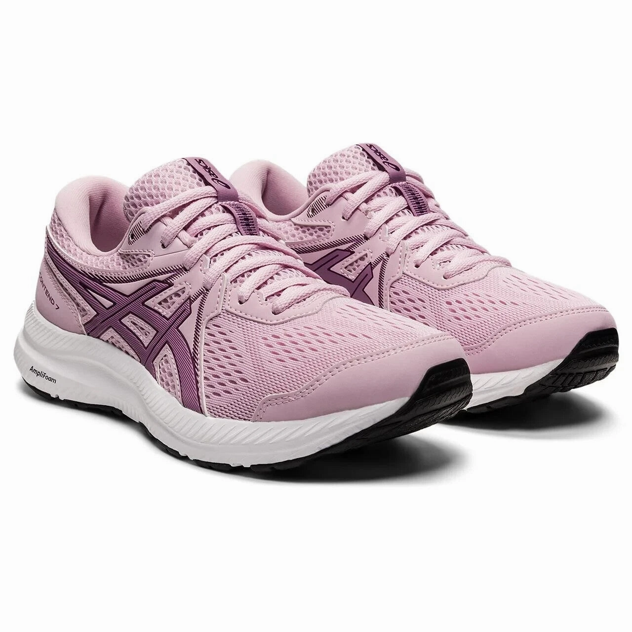 Asics Gel-Contend 7 1012A911-704 Womens US 5.5 Barely Rose Running Shoes EEE4070