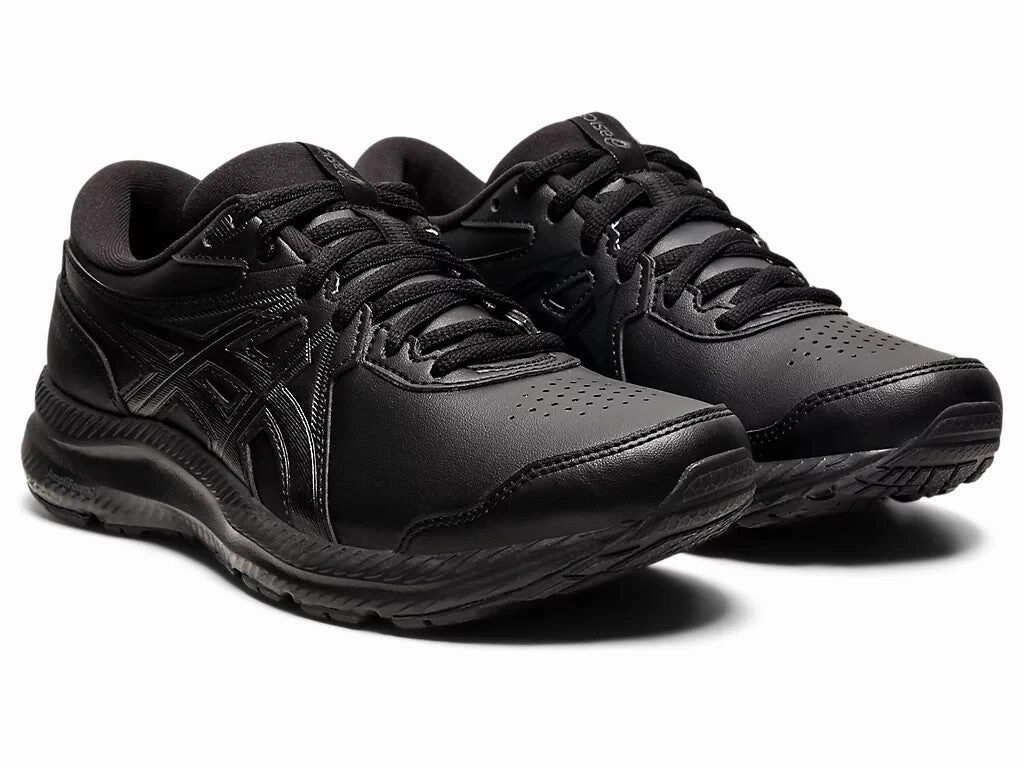 Asics Gel-Contend Walker 1132A056-001 Womens 5 Wide Black Running Shoes EEE4295 Womens Sports Shoes clearance
