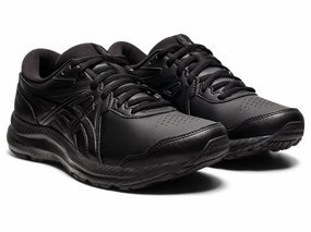 Asics Gel-Contend Walker 1132A056-001 Womens 5 Wide Black Running Shoes EEE4295 Womens Sports Shoes clearance
