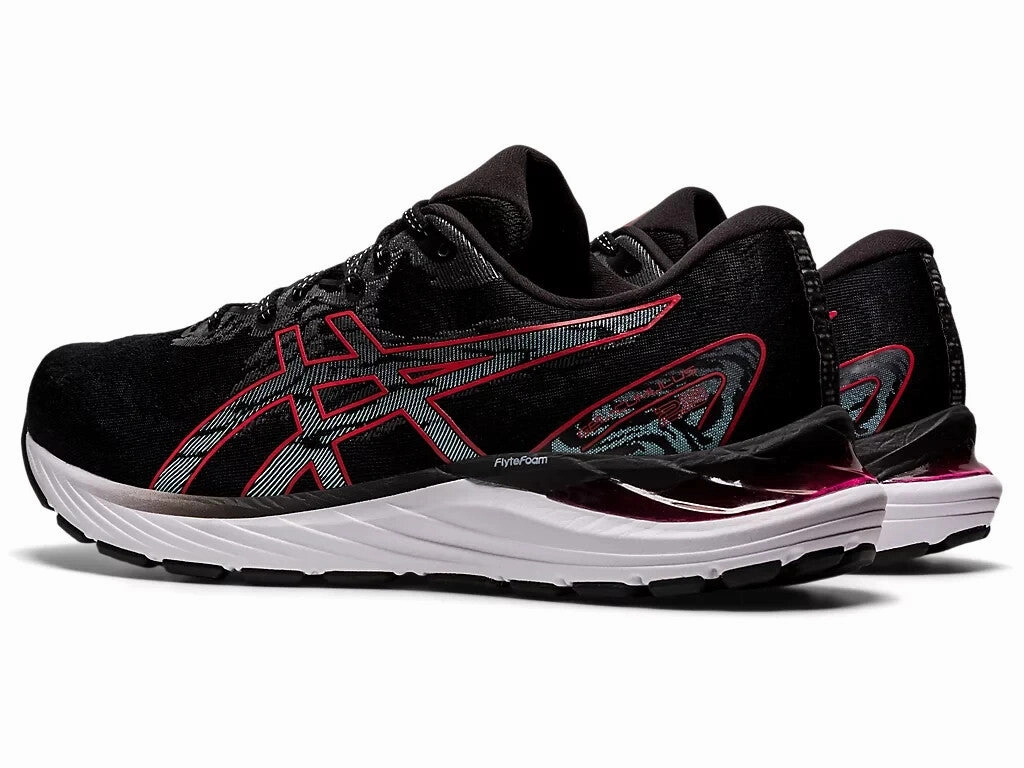 Asics Gel-Cumulus 23 1011B012-017 Sneakers Men 8 Black Red Running Shoes EEE4181