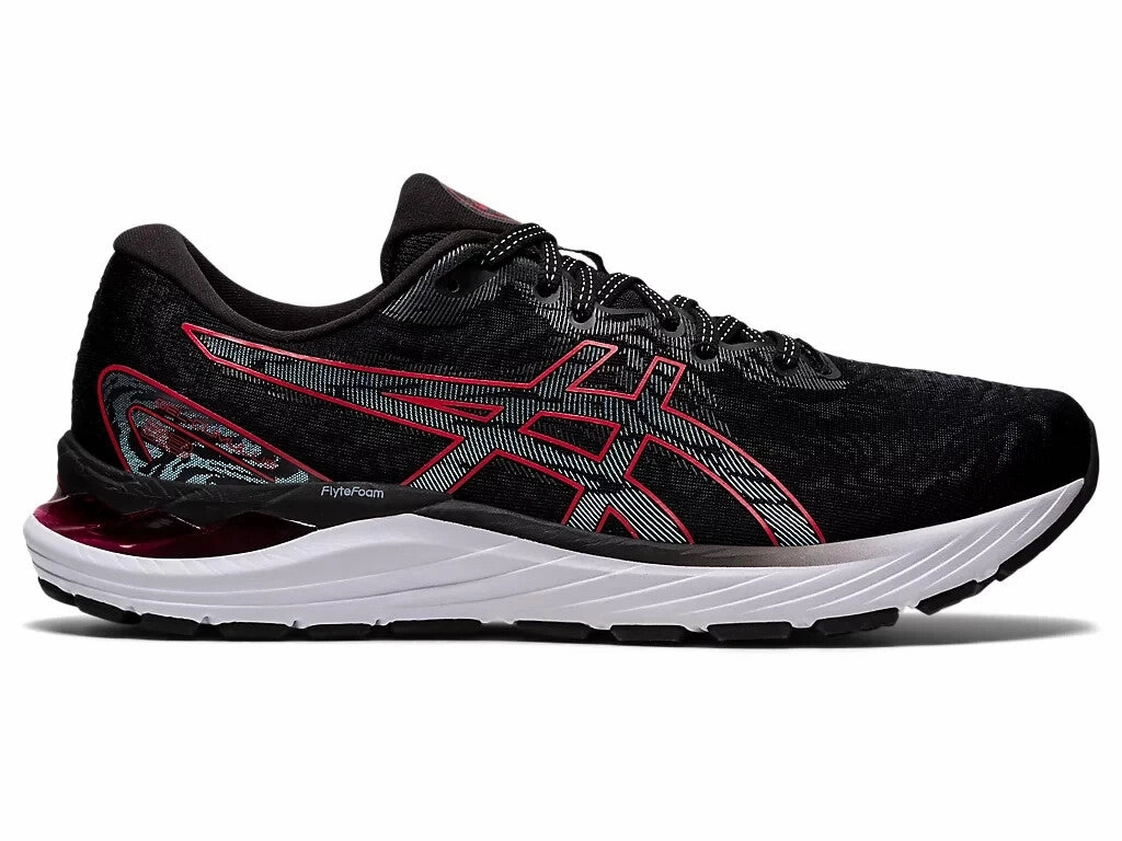 Asics Gel-Cumulus 23 1011B012-017 Sneakers Men 8 Black Red Running Shoes EEE4181
