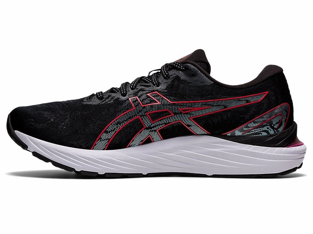 Asics Gel-Cumulus 23 1011B012-017 Sneakers Men 8 Black Red Running Shoes EEE4181