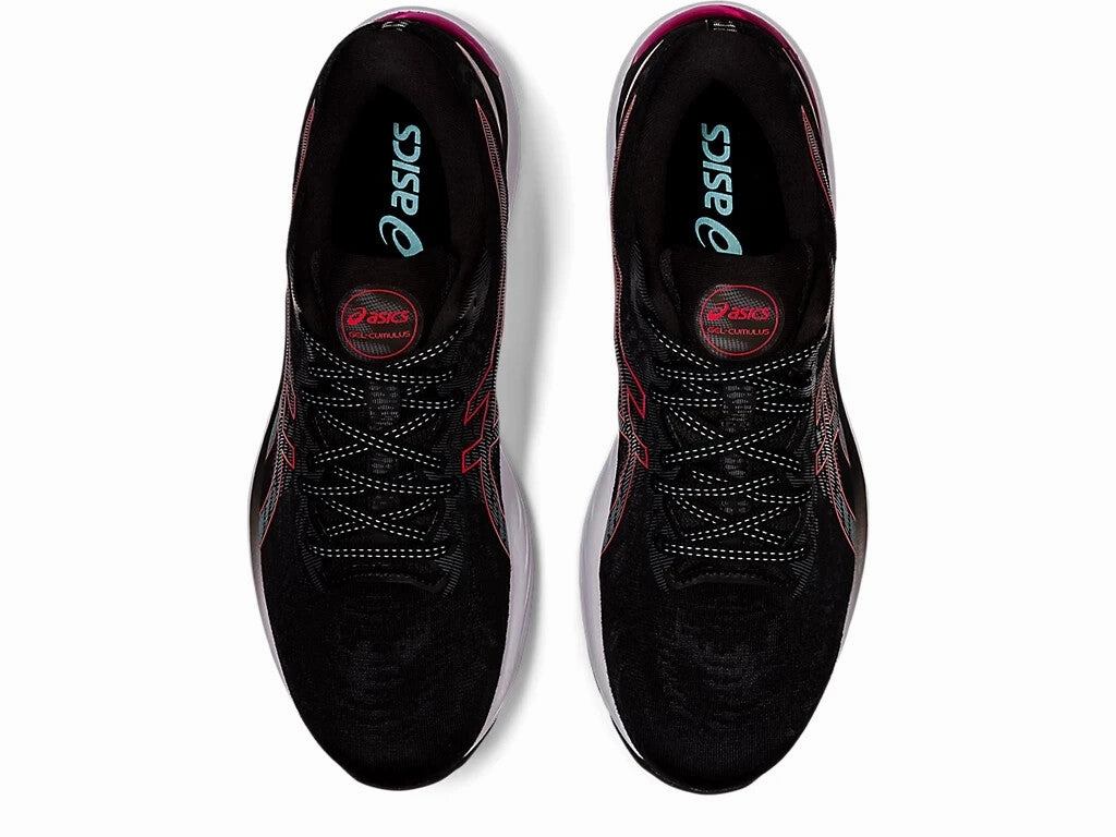 Asics Gel-Cumulus 23 1011B012-017 Sneakers Men 8 Black Red Running Shoes EEE4181