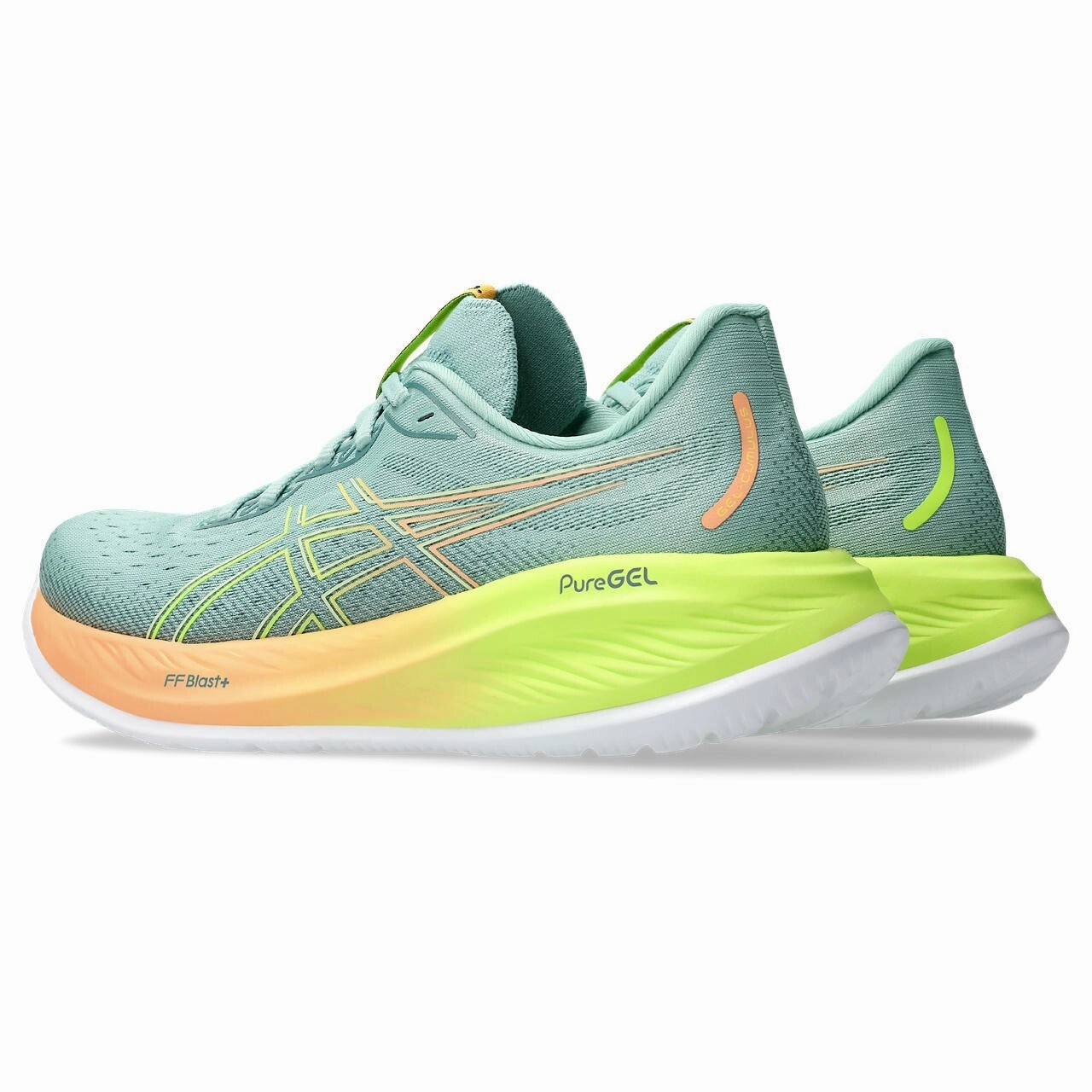 Asics Gel-Cumulus 26 1012B741-750 Sneakers Women's Green Running Shoes DWA453 (Green,8.5)