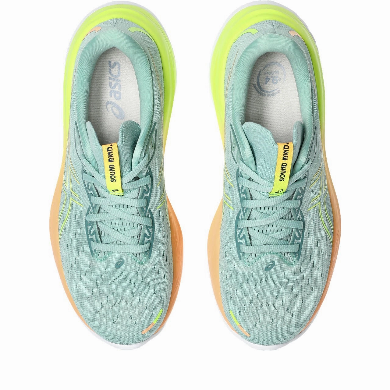 Asics Gel-Cumulus 26 1012B741-750 Sneakers Women's Green Running Shoes DWA453 (Green,8.5)