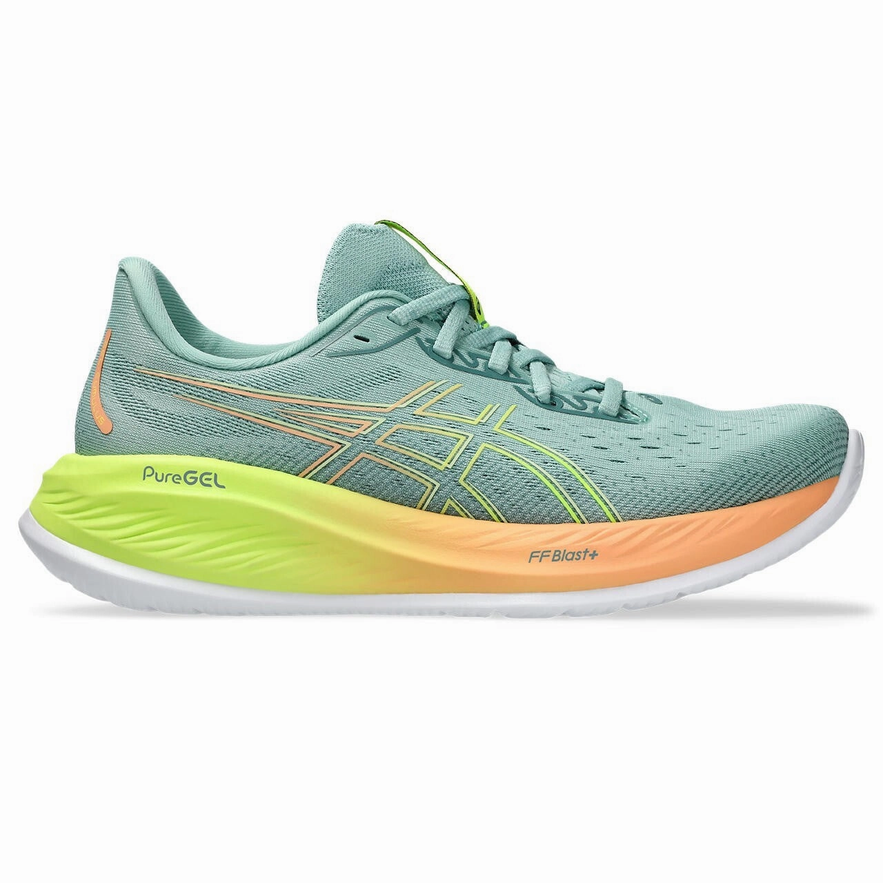 Asics Gel-Cumulus 26 1012B741-750 Sneakers Women's Green Running Shoes DWA453 (Green,8.5)