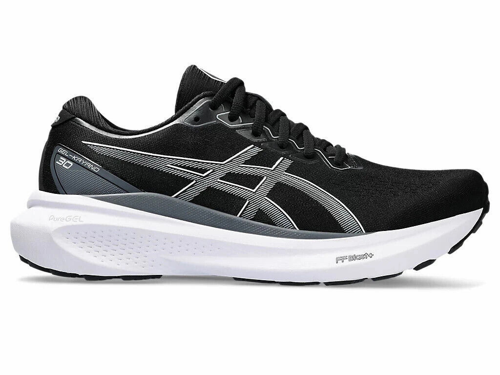 Asics Gel-Kayano 30 1011B548-002 Sneakers Men's Black White Running Shoes FD538