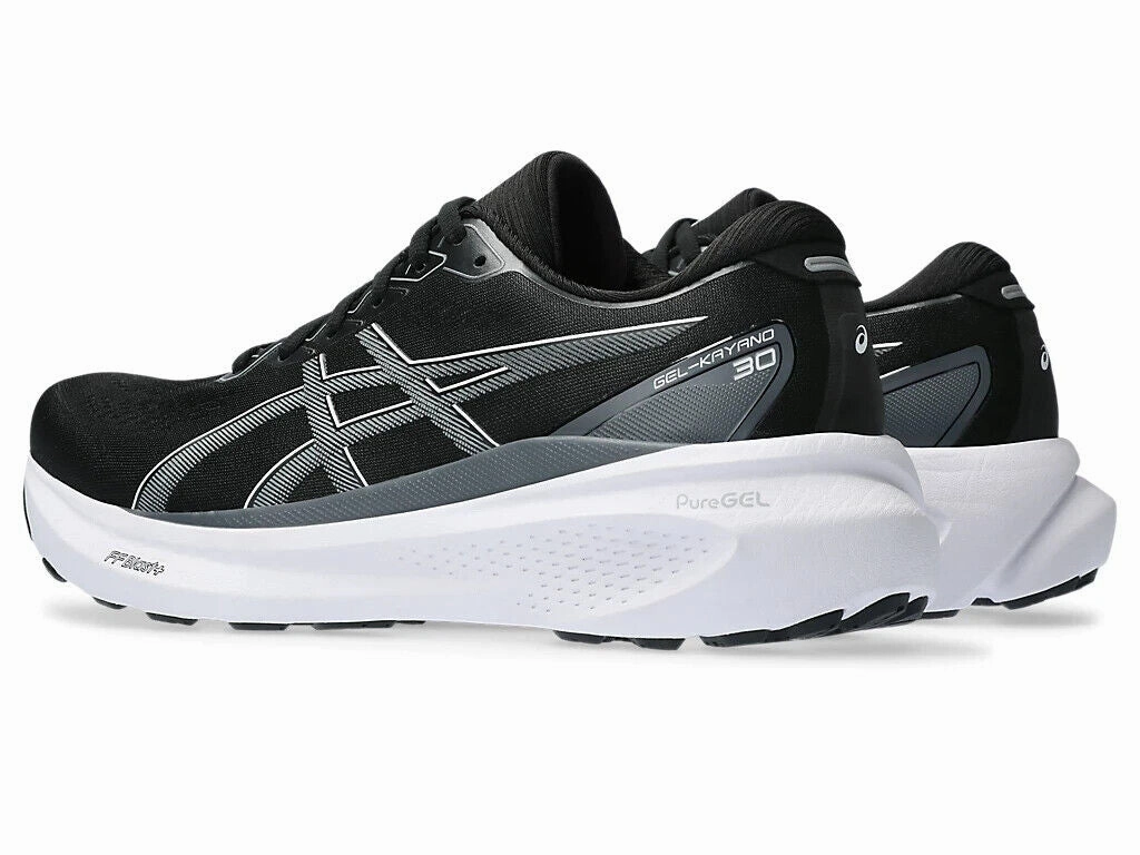 Asics Gel-Kayano 30 1011B548-002 Sneakers Men's Black White Running Shoes FD538