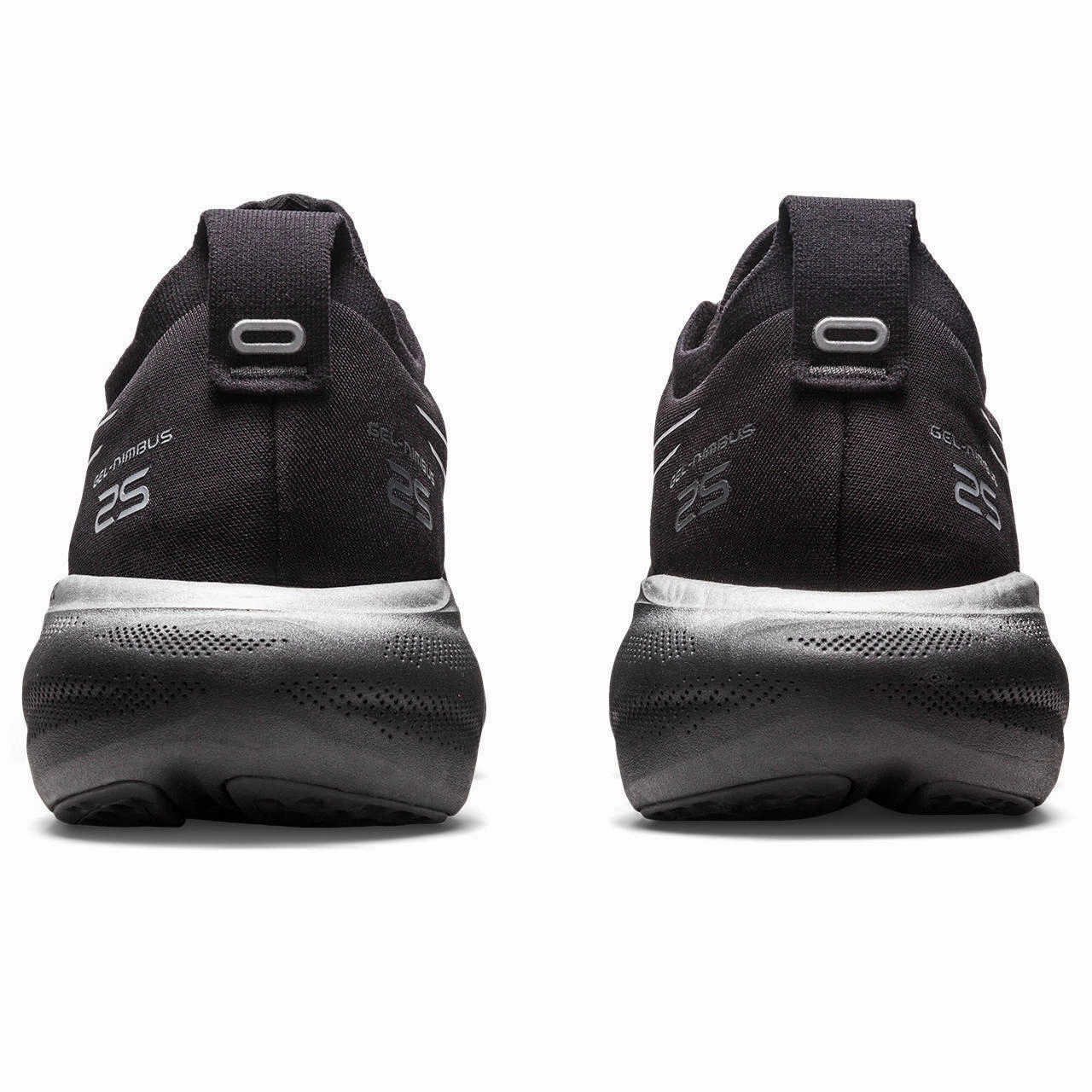 Asics Gel-Nimbus 25 Platinum 1011B616.001 Road Running Shoes Men's Black PureGEL
