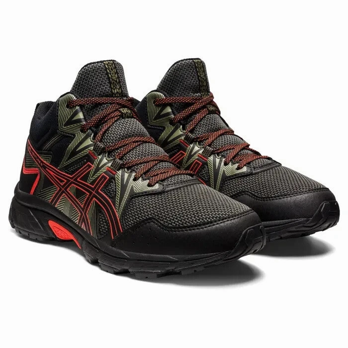 Asics Gel-Venture 8 MT 1011A993-005 Sneakers Mens 9 Black Running Shoes EEE4276
