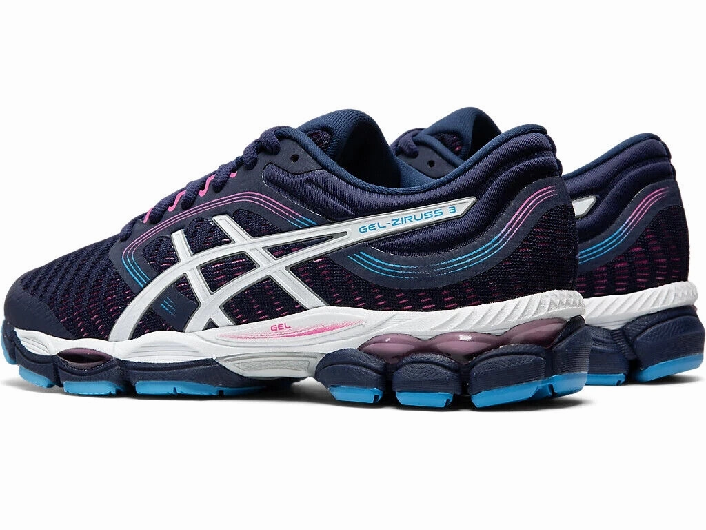 Asics Gel-Ziruss 3 1012A466-400 Sneakers Women's 8 Peacoat Running Shoes RHS4120