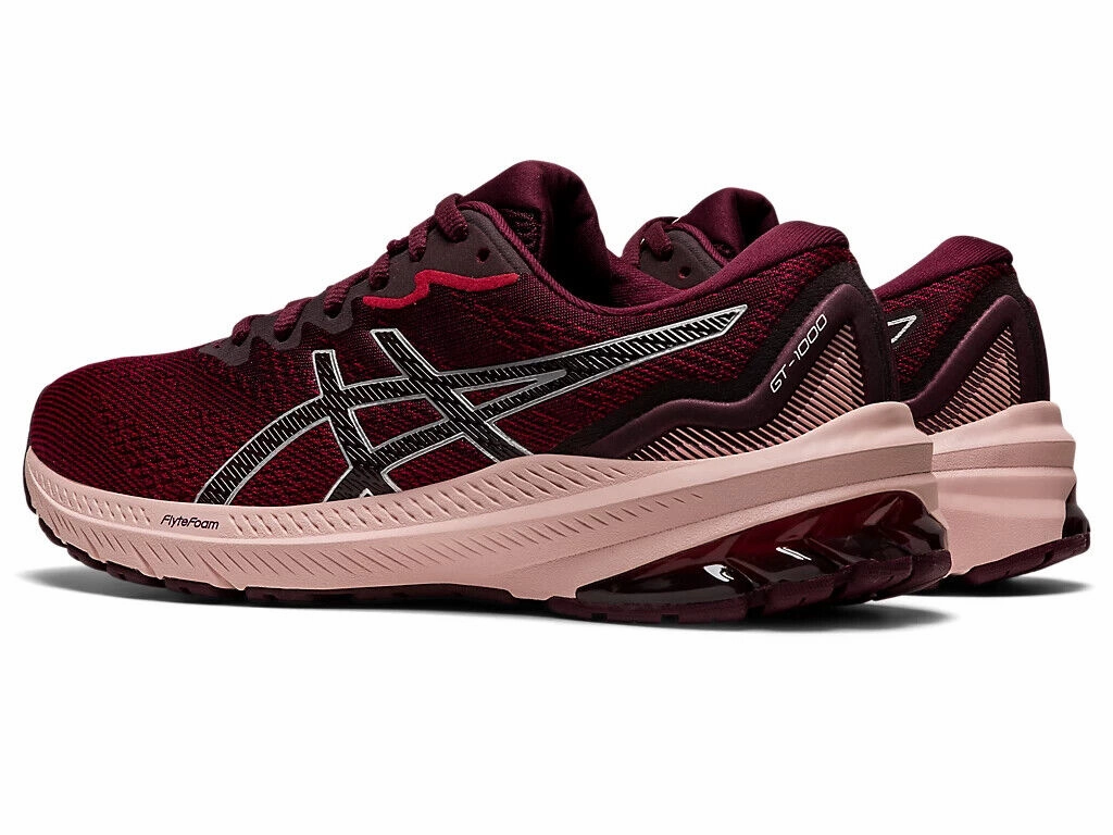 Asics GT-1000 11 1012B197.601 Sneaker Women's Cranberry Flytefoam Running Shoes