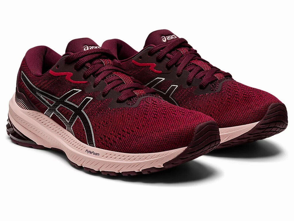 Asics GT-1000 11 1012B197.601 Sneaker Women's Cranberry Flytefoam Running Shoes Womens Sports Shoes clearance