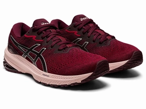 Asics GT-1000 11 1012B197.601 Sneaker Women's Cranberry Flytefoam Running Shoes Womens Sports Shoes clearance