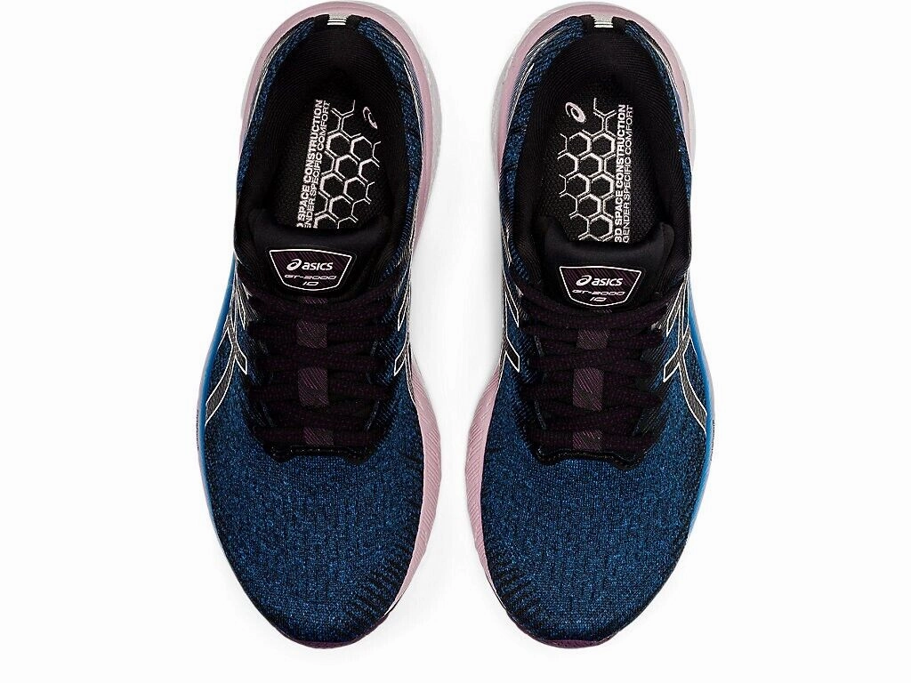Asics GT-2000 10 1012B044.402 Sneaker Women's US 5.5 Blue Running Shoes EEE2926
