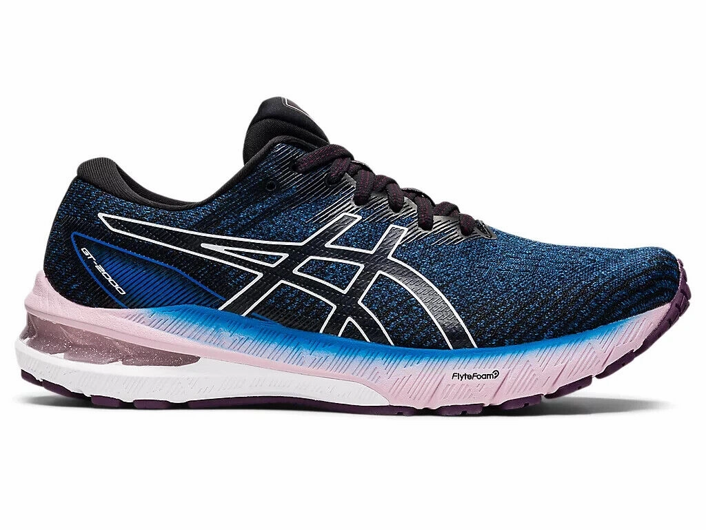 Asics GT-2000 10 1012B044.402 Sneaker Women's US 5.5 Blue Running Shoes EEE2926 Womens Sports Shoes clearance