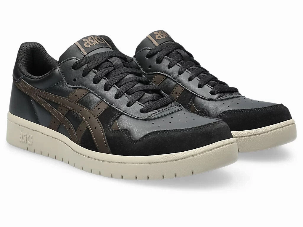 Asics Japan S 1201A695-004 Sneakers Men 9.5 Black Taupe Sportstyle Shoes EEE4328 Mens Athletic Shoes clearance sale