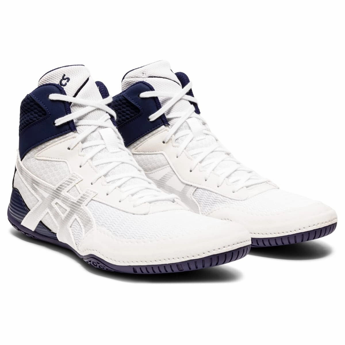 Asics Matcontrol 2 1081A029-100 Sneaker Men US 6.5 White Wrestling Shoes EEE4371