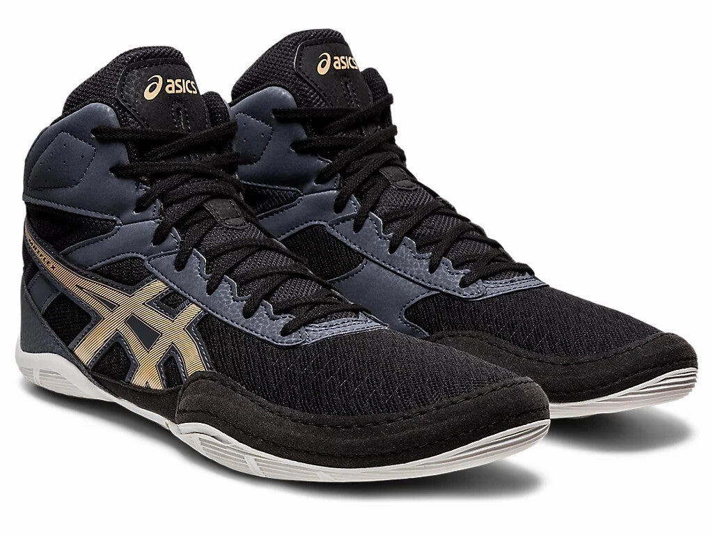 Asics Matflex 6 1081A021-002 Mens US 9 Black Champagne Wrestling Shoes EEE4325 Mens Sneakers & Athletic Shoes outlet