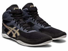 Asics Matflex 6 1081A021-002 Mens US 9 Black Champagne Wrestling Shoes EEE4325 Mens Sneakers & Athletic Shoes outlet