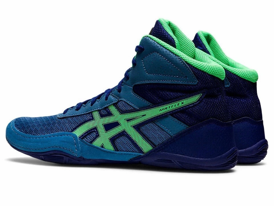 Asics Matflex 6 1081A021-404 Sneakers Mens US 12 Blue Wrestling Shoes EEE4002