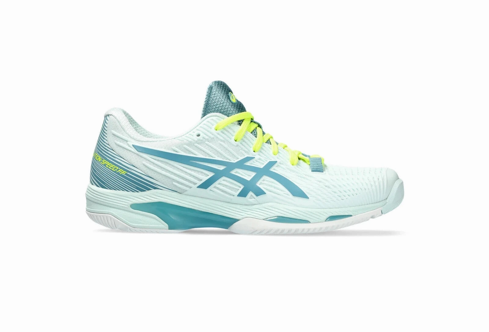 Asics Solution Speed FF 1042A136.405 Women 8.5 Soothing Sea Tennis Shoes EEE4141